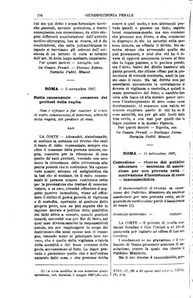 Annali della giurisprudenza italiana raccolta generale delle decisioni delle Corti di cassazione e d'appello in materia civile, criminale, commerciale, di diritto pubblico e amministrativo, e di procedura civile e penale