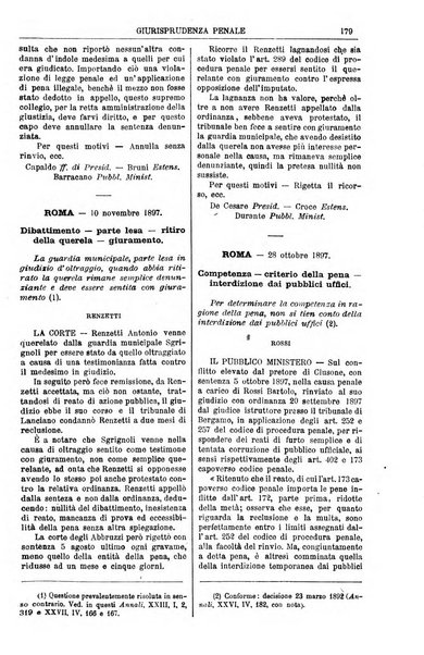 Annali della giurisprudenza italiana raccolta generale delle decisioni delle Corti di cassazione e d'appello in materia civile, criminale, commerciale, di diritto pubblico e amministrativo, e di procedura civile e penale