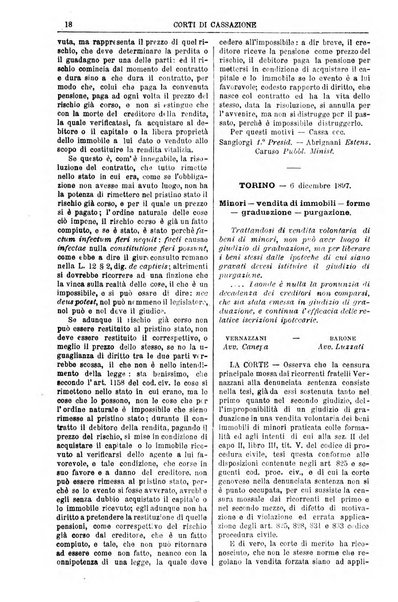 Annali della giurisprudenza italiana raccolta generale delle decisioni delle Corti di cassazione e d'appello in materia civile, criminale, commerciale, di diritto pubblico e amministrativo, e di procedura civile e penale