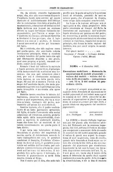 Annali della giurisprudenza italiana raccolta generale delle decisioni delle Corti di cassazione e d'appello in materia civile, criminale, commerciale, di diritto pubblico e amministrativo, e di procedura civile e penale