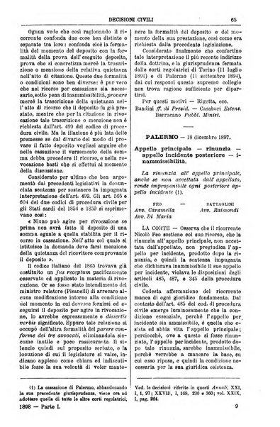 Annali della giurisprudenza italiana raccolta generale delle decisioni delle Corti di cassazione e d'appello in materia civile, criminale, commerciale, di diritto pubblico e amministrativo, e di procedura civile e penale