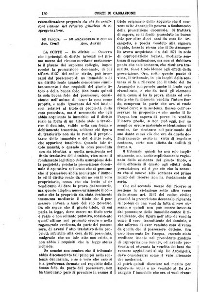 Annali della giurisprudenza italiana raccolta generale delle decisioni delle Corti di cassazione e d'appello in materia civile, criminale, commerciale, di diritto pubblico e amministrativo, e di procedura civile e penale