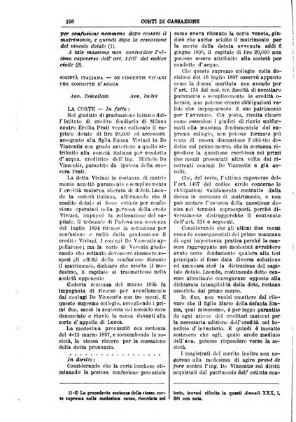 Annali della giurisprudenza italiana raccolta generale delle decisioni delle Corti di cassazione e d'appello in materia civile, criminale, commerciale, di diritto pubblico e amministrativo, e di procedura civile e penale