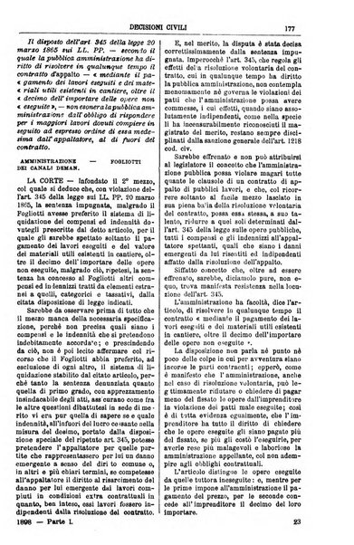 Annali della giurisprudenza italiana raccolta generale delle decisioni delle Corti di cassazione e d'appello in materia civile, criminale, commerciale, di diritto pubblico e amministrativo, e di procedura civile e penale