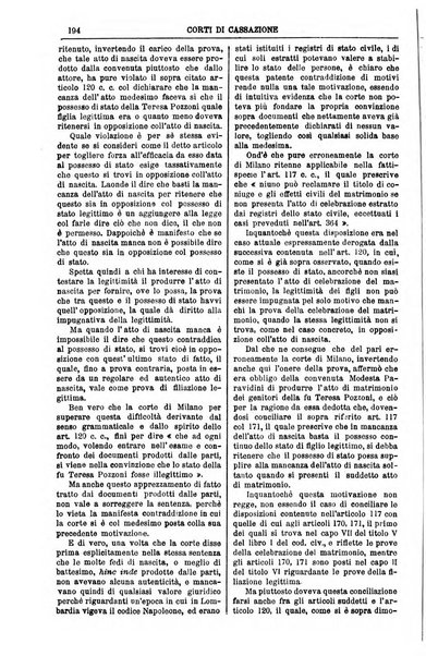 Annali della giurisprudenza italiana raccolta generale delle decisioni delle Corti di cassazione e d'appello in materia civile, criminale, commerciale, di diritto pubblico e amministrativo, e di procedura civile e penale