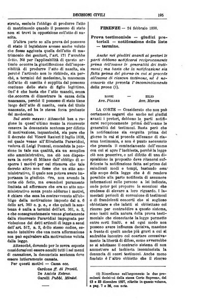 Annali della giurisprudenza italiana raccolta generale delle decisioni delle Corti di cassazione e d'appello in materia civile, criminale, commerciale, di diritto pubblico e amministrativo, e di procedura civile e penale