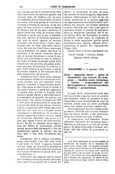 Annali della giurisprudenza italiana raccolta generale delle decisioni delle Corti di cassazione e d'appello in materia civile, criminale, commerciale, di diritto pubblico e amministrativo, e di procedura civile e penale