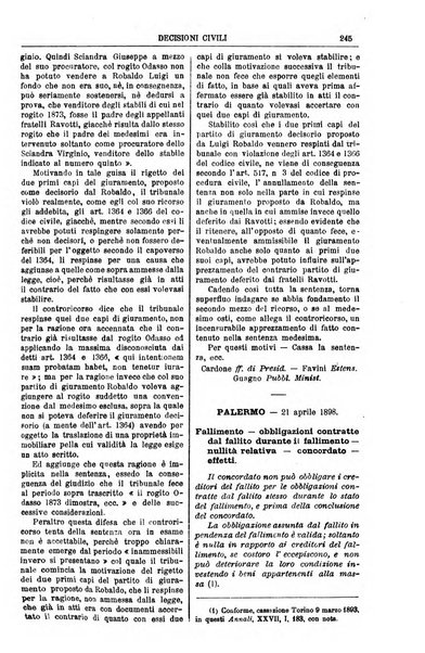 Annali della giurisprudenza italiana raccolta generale delle decisioni delle Corti di cassazione e d'appello in materia civile, criminale, commerciale, di diritto pubblico e amministrativo, e di procedura civile e penale