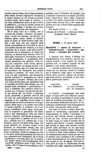 Annali della giurisprudenza italiana raccolta generale delle decisioni delle Corti di cassazione e d'appello in materia civile, criminale, commerciale, di diritto pubblico e amministrativo, e di procedura civile e penale