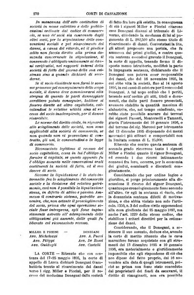 Annali della giurisprudenza italiana raccolta generale delle decisioni delle Corti di cassazione e d'appello in materia civile, criminale, commerciale, di diritto pubblico e amministrativo, e di procedura civile e penale