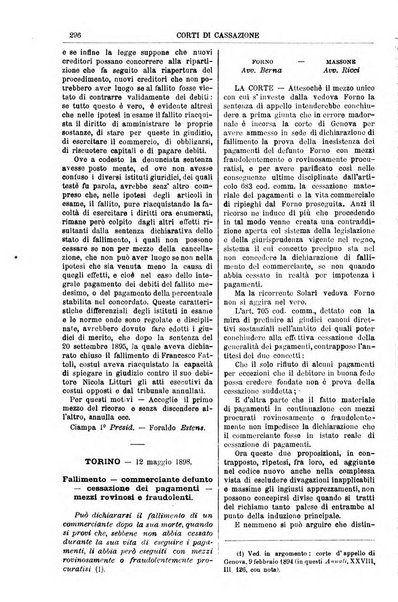 Annali della giurisprudenza italiana raccolta generale delle decisioni delle Corti di cassazione e d'appello in materia civile, criminale, commerciale, di diritto pubblico e amministrativo, e di procedura civile e penale