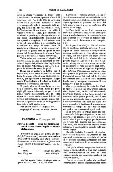 Annali della giurisprudenza italiana raccolta generale delle decisioni delle Corti di cassazione e d'appello in materia civile, criminale, commerciale, di diritto pubblico e amministrativo, e di procedura civile e penale