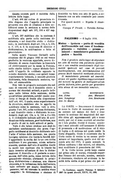 Annali della giurisprudenza italiana raccolta generale delle decisioni delle Corti di cassazione e d'appello in materia civile, criminale, commerciale, di diritto pubblico e amministrativo, e di procedura civile e penale