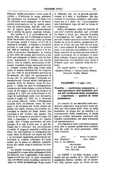 Annali della giurisprudenza italiana raccolta generale delle decisioni delle Corti di cassazione e d'appello in materia civile, criminale, commerciale, di diritto pubblico e amministrativo, e di procedura civile e penale