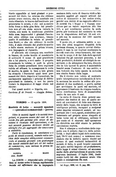 Annali della giurisprudenza italiana raccolta generale delle decisioni delle Corti di cassazione e d'appello in materia civile, criminale, commerciale, di diritto pubblico e amministrativo, e di procedura civile e penale