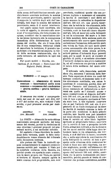 Annali della giurisprudenza italiana raccolta generale delle decisioni delle Corti di cassazione e d'appello in materia civile, criminale, commerciale, di diritto pubblico e amministrativo, e di procedura civile e penale