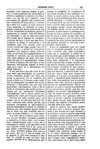 Annali della giurisprudenza italiana raccolta generale delle decisioni delle Corti di cassazione e d'appello in materia civile, criminale, commerciale, di diritto pubblico e amministrativo, e di procedura civile e penale