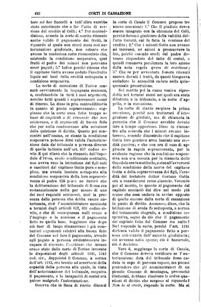 Annali della giurisprudenza italiana raccolta generale delle decisioni delle Corti di cassazione e d'appello in materia civile, criminale, commerciale, di diritto pubblico e amministrativo, e di procedura civile e penale