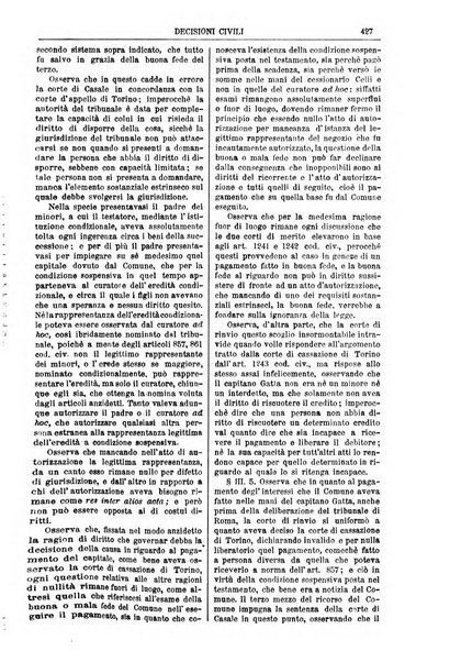 Annali della giurisprudenza italiana raccolta generale delle decisioni delle Corti di cassazione e d'appello in materia civile, criminale, commerciale, di diritto pubblico e amministrativo, e di procedura civile e penale