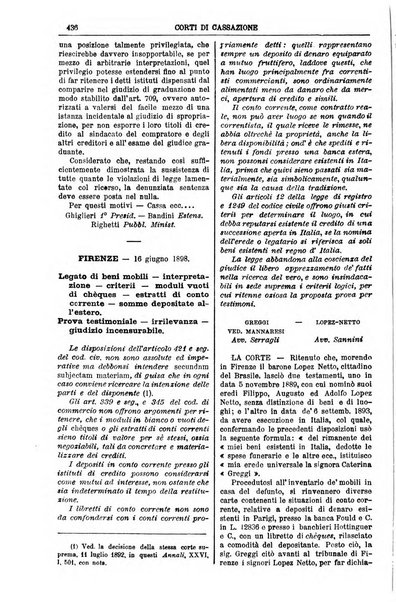 Annali della giurisprudenza italiana raccolta generale delle decisioni delle Corti di cassazione e d'appello in materia civile, criminale, commerciale, di diritto pubblico e amministrativo, e di procedura civile e penale