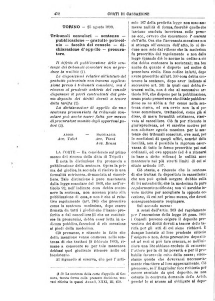 Annali della giurisprudenza italiana raccolta generale delle decisioni delle Corti di cassazione e d'appello in materia civile, criminale, commerciale, di diritto pubblico e amministrativo, e di procedura civile e penale