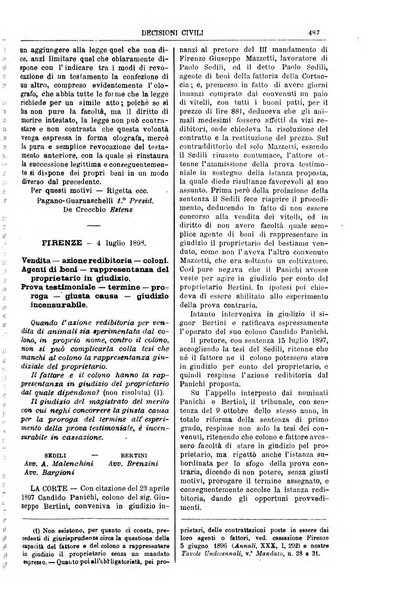 Annali della giurisprudenza italiana raccolta generale delle decisioni delle Corti di cassazione e d'appello in materia civile, criminale, commerciale, di diritto pubblico e amministrativo, e di procedura civile e penale