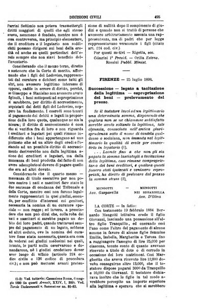 Annali della giurisprudenza italiana raccolta generale delle decisioni delle Corti di cassazione e d'appello in materia civile, criminale, commerciale, di diritto pubblico e amministrativo, e di procedura civile e penale