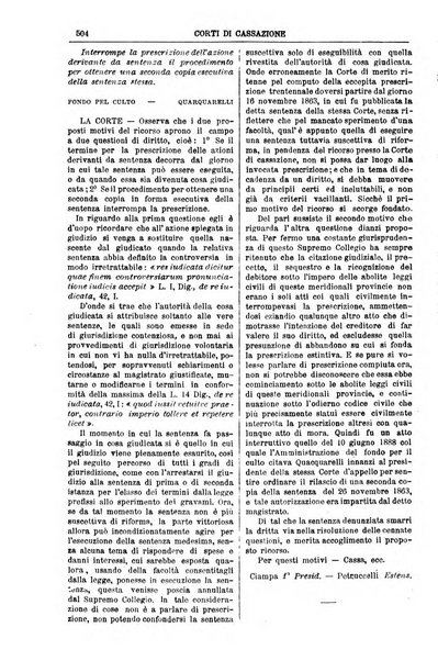 Annali della giurisprudenza italiana raccolta generale delle decisioni delle Corti di cassazione e d'appello in materia civile, criminale, commerciale, di diritto pubblico e amministrativo, e di procedura civile e penale