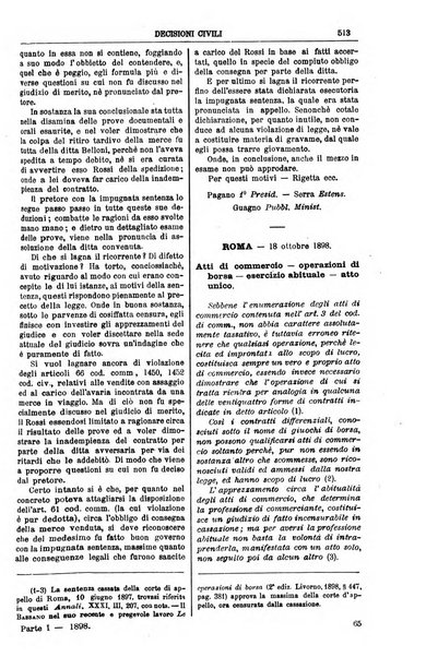 Annali della giurisprudenza italiana raccolta generale delle decisioni delle Corti di cassazione e d'appello in materia civile, criminale, commerciale, di diritto pubblico e amministrativo, e di procedura civile e penale