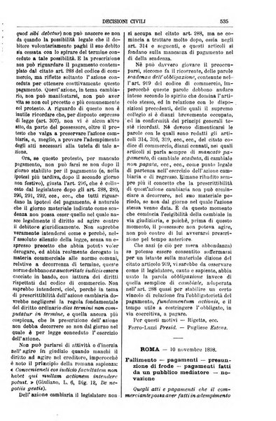 Annali della giurisprudenza italiana raccolta generale delle decisioni delle Corti di cassazione e d'appello in materia civile, criminale, commerciale, di diritto pubblico e amministrativo, e di procedura civile e penale