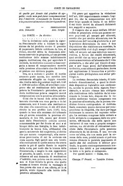 Annali della giurisprudenza italiana raccolta generale delle decisioni delle Corti di cassazione e d'appello in materia civile, criminale, commerciale, di diritto pubblico e amministrativo, e di procedura civile e penale