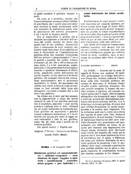 Annali della giurisprudenza italiana raccolta generale delle decisioni delle Corti di cassazione e d'appello in materia civile, criminale, commerciale, di diritto pubblico e amministrativo, e di procedura civile e penale