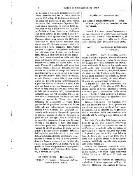 Annali della giurisprudenza italiana raccolta generale delle decisioni delle Corti di cassazione e d'appello in materia civile, criminale, commerciale, di diritto pubblico e amministrativo, e di procedura civile e penale