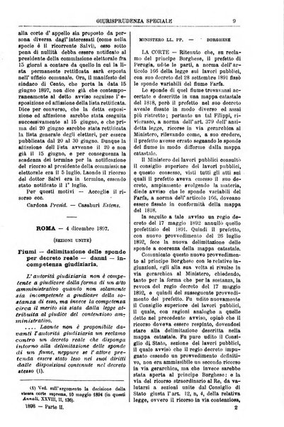 Annali della giurisprudenza italiana raccolta generale delle decisioni delle Corti di cassazione e d'appello in materia civile, criminale, commerciale, di diritto pubblico e amministrativo, e di procedura civile e penale