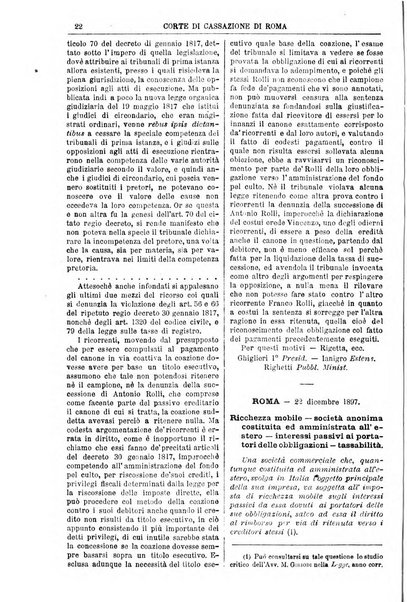 Annali della giurisprudenza italiana raccolta generale delle decisioni delle Corti di cassazione e d'appello in materia civile, criminale, commerciale, di diritto pubblico e amministrativo, e di procedura civile e penale