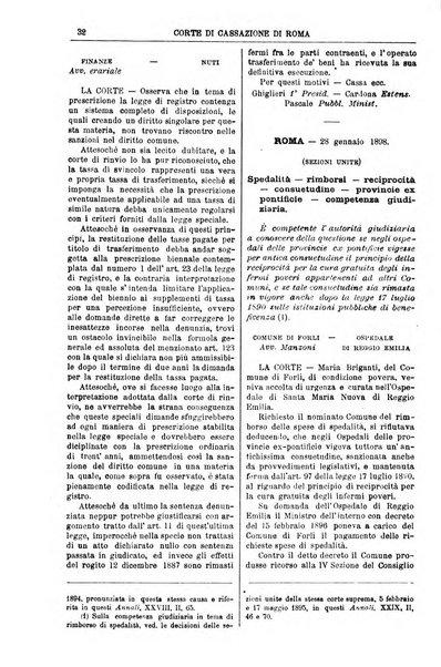 Annali della giurisprudenza italiana raccolta generale delle decisioni delle Corti di cassazione e d'appello in materia civile, criminale, commerciale, di diritto pubblico e amministrativo, e di procedura civile e penale