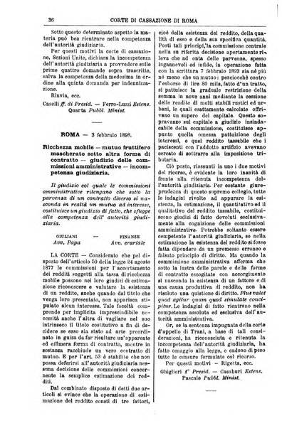 Annali della giurisprudenza italiana raccolta generale delle decisioni delle Corti di cassazione e d'appello in materia civile, criminale, commerciale, di diritto pubblico e amministrativo, e di procedura civile e penale