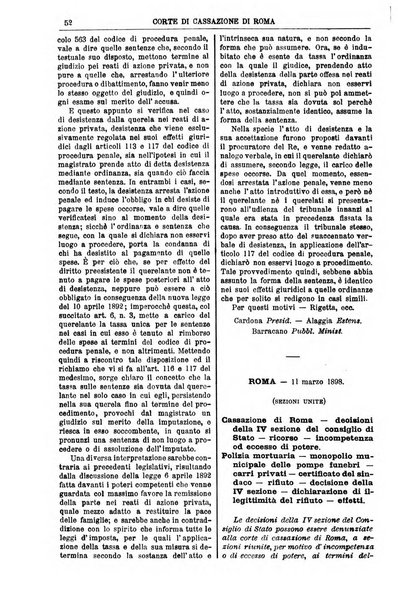 Annali della giurisprudenza italiana raccolta generale delle decisioni delle Corti di cassazione e d'appello in materia civile, criminale, commerciale, di diritto pubblico e amministrativo, e di procedura civile e penale