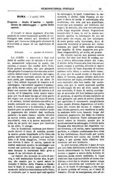 Annali della giurisprudenza italiana raccolta generale delle decisioni delle Corti di cassazione e d'appello in materia civile, criminale, commerciale, di diritto pubblico e amministrativo, e di procedura civile e penale