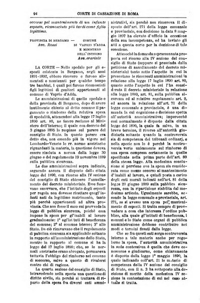 Annali della giurisprudenza italiana raccolta generale delle decisioni delle Corti di cassazione e d'appello in materia civile, criminale, commerciale, di diritto pubblico e amministrativo, e di procedura civile e penale