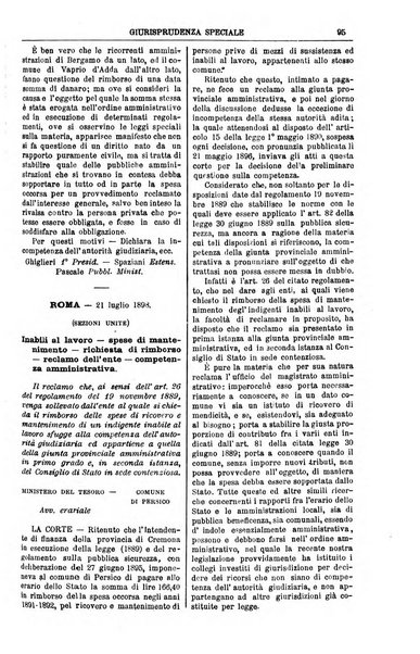 Annali della giurisprudenza italiana raccolta generale delle decisioni delle Corti di cassazione e d'appello in materia civile, criminale, commerciale, di diritto pubblico e amministrativo, e di procedura civile e penale