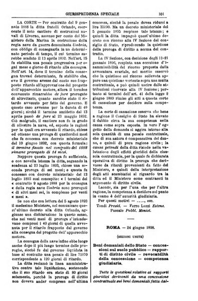 Annali della giurisprudenza italiana raccolta generale delle decisioni delle Corti di cassazione e d'appello in materia civile, criminale, commerciale, di diritto pubblico e amministrativo, e di procedura civile e penale