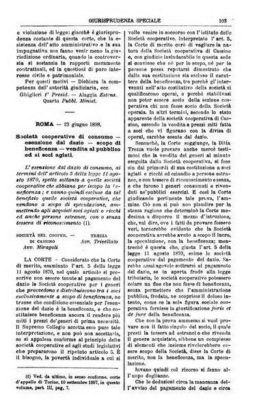 Annali della giurisprudenza italiana raccolta generale delle decisioni delle Corti di cassazione e d'appello in materia civile, criminale, commerciale, di diritto pubblico e amministrativo, e di procedura civile e penale