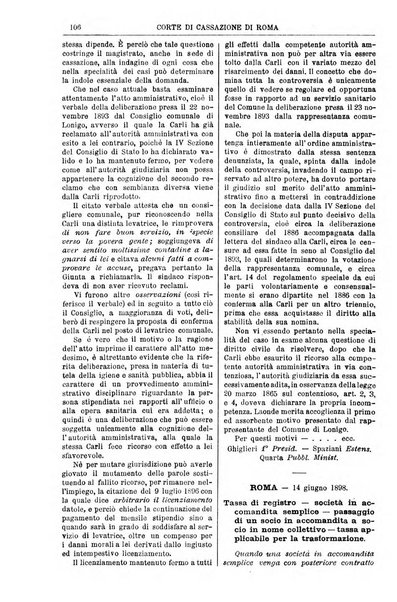 Annali della giurisprudenza italiana raccolta generale delle decisioni delle Corti di cassazione e d'appello in materia civile, criminale, commerciale, di diritto pubblico e amministrativo, e di procedura civile e penale