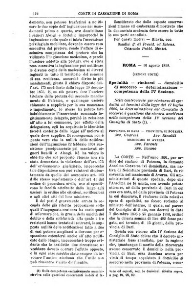 Annali della giurisprudenza italiana raccolta generale delle decisioni delle Corti di cassazione e d'appello in materia civile, criminale, commerciale, di diritto pubblico e amministrativo, e di procedura civile e penale