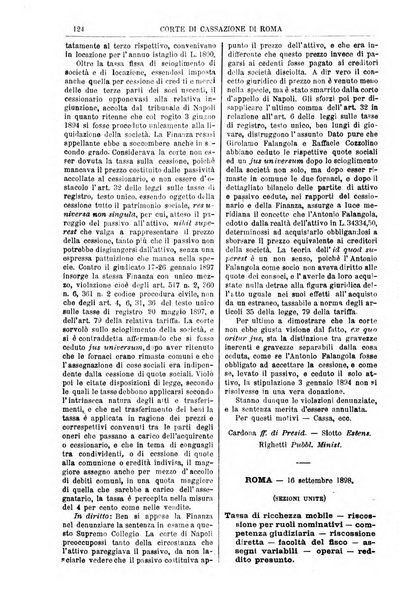 Annali della giurisprudenza italiana raccolta generale delle decisioni delle Corti di cassazione e d'appello in materia civile, criminale, commerciale, di diritto pubblico e amministrativo, e di procedura civile e penale