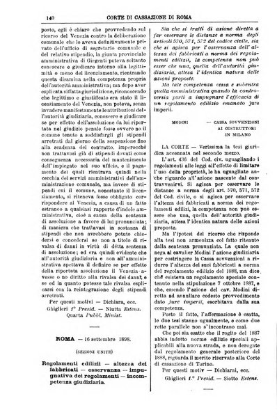 Annali della giurisprudenza italiana raccolta generale delle decisioni delle Corti di cassazione e d'appello in materia civile, criminale, commerciale, di diritto pubblico e amministrativo, e di procedura civile e penale