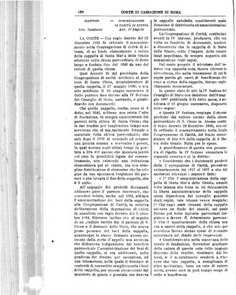 Annali della giurisprudenza italiana raccolta generale delle decisioni delle Corti di cassazione e d'appello in materia civile, criminale, commerciale, di diritto pubblico e amministrativo, e di procedura civile e penale