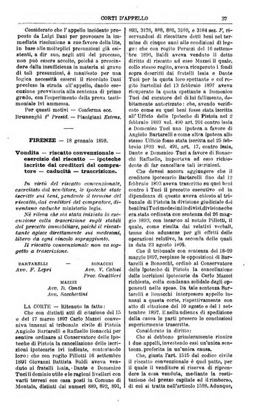 Annali della giurisprudenza italiana raccolta generale delle decisioni delle Corti di cassazione e d'appello in materia civile, criminale, commerciale, di diritto pubblico e amministrativo, e di procedura civile e penale