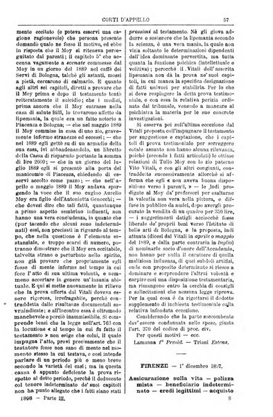 Annali della giurisprudenza italiana raccolta generale delle decisioni delle Corti di cassazione e d'appello in materia civile, criminale, commerciale, di diritto pubblico e amministrativo, e di procedura civile e penale